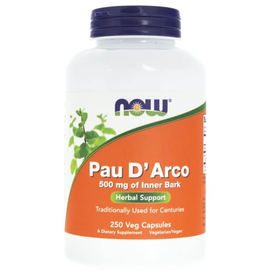 

Now Foods, Биологически активная добавка Pau D'arco 500 мг, 250 капсул