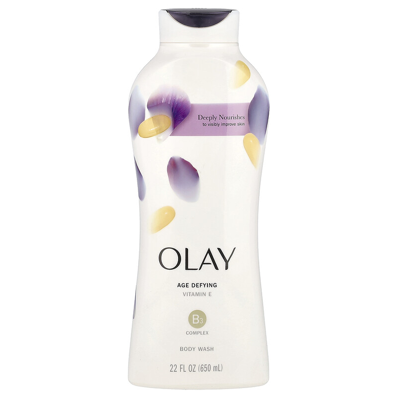 

Olay, Антивозрастное гель для душа с витамином Е, 650 мл (22 жидк. унц.)