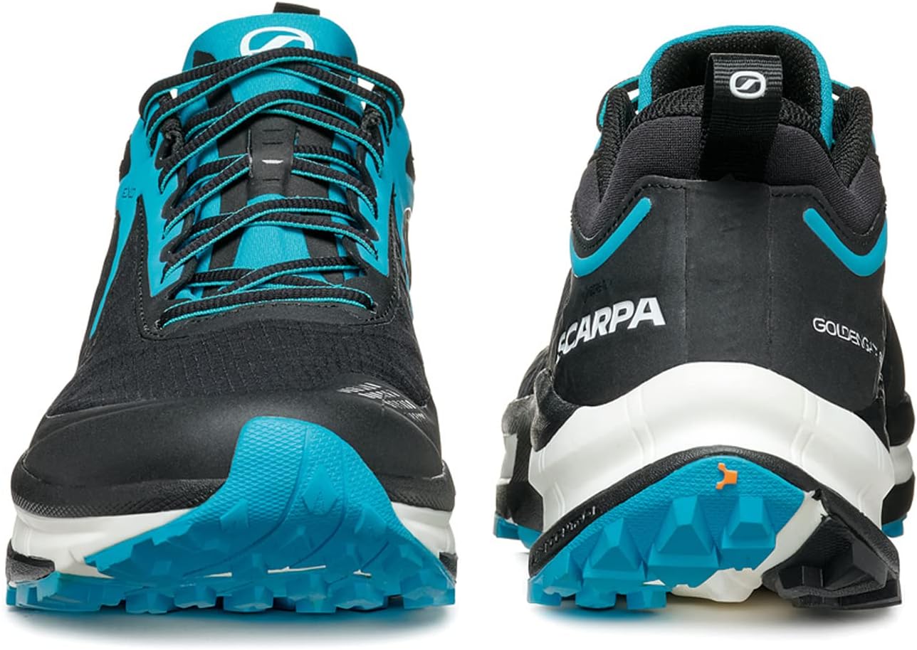 Мужские треккинговые кроссовки Scarpa Golden Gate ATR GTX с водонепроницаемой мембраной Gore-Tex для трейлового бега и походов, черный — фото 4