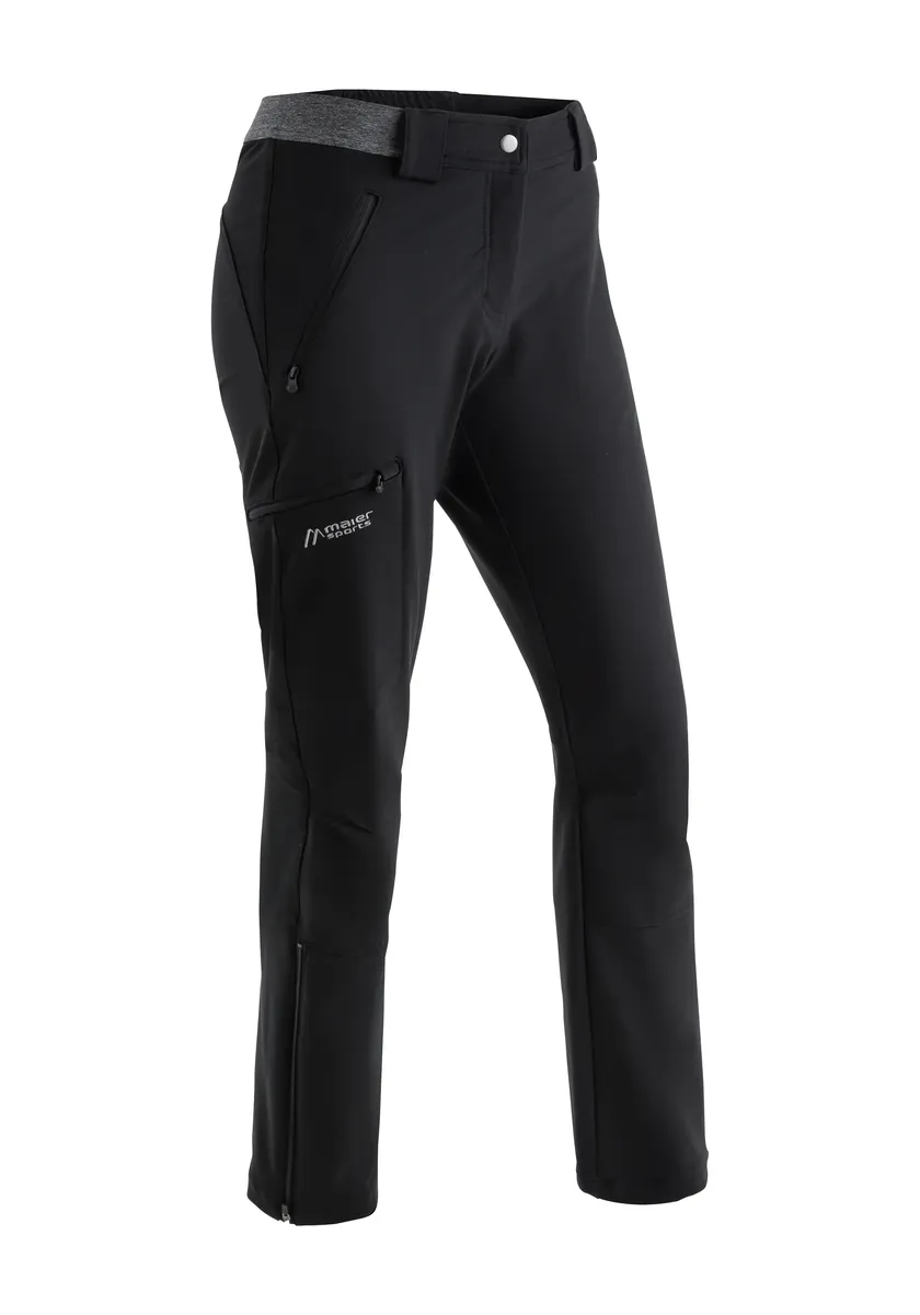

Функциональные брюки Maier Sports "Norit Winter W", технические туристические брюки для активного отдыха на свежем воздухе, черный