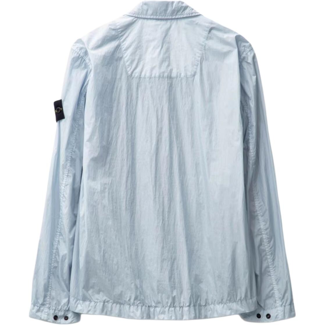 Куртка мужская небесно-голубая Stone Island, голубой — фото 2