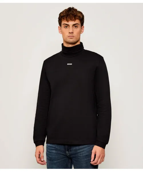 

Водолазка Поролло Regular fit Hugo, черный