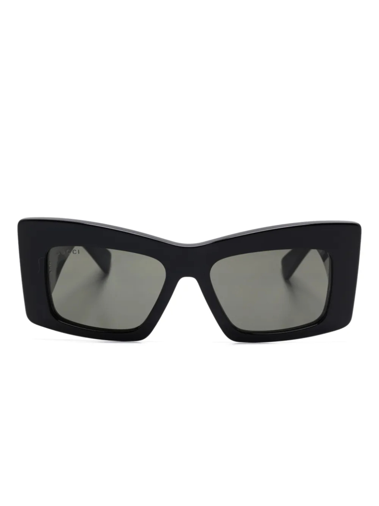 

Gucci Eyewear солнцезащитные очки в квадратной оправе, черный