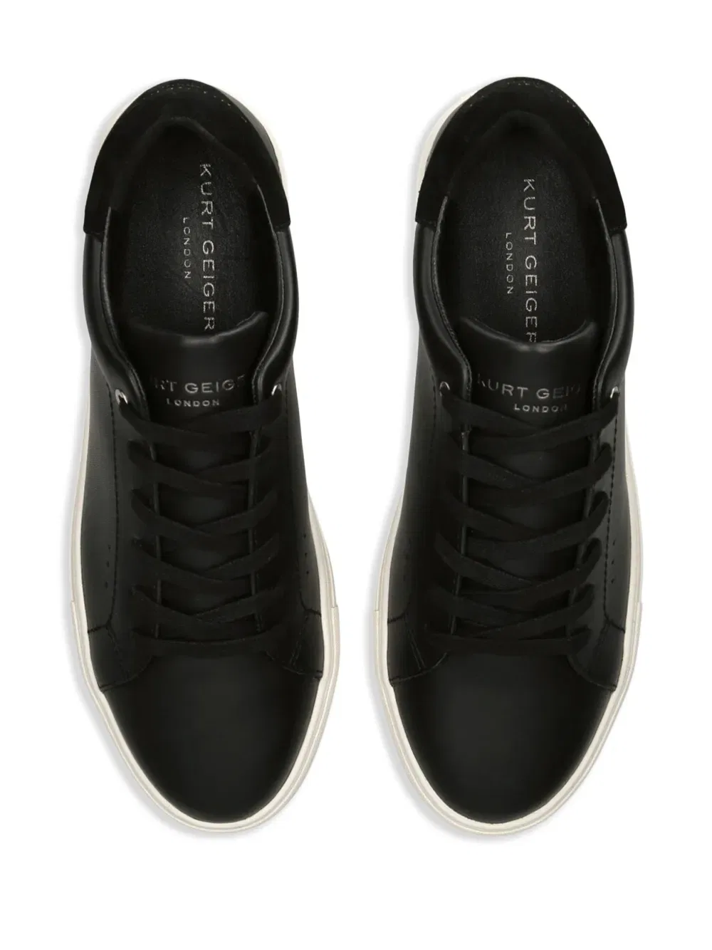 Кожаные кроссовки Laney Kurt Geiger London, черный — фото 4