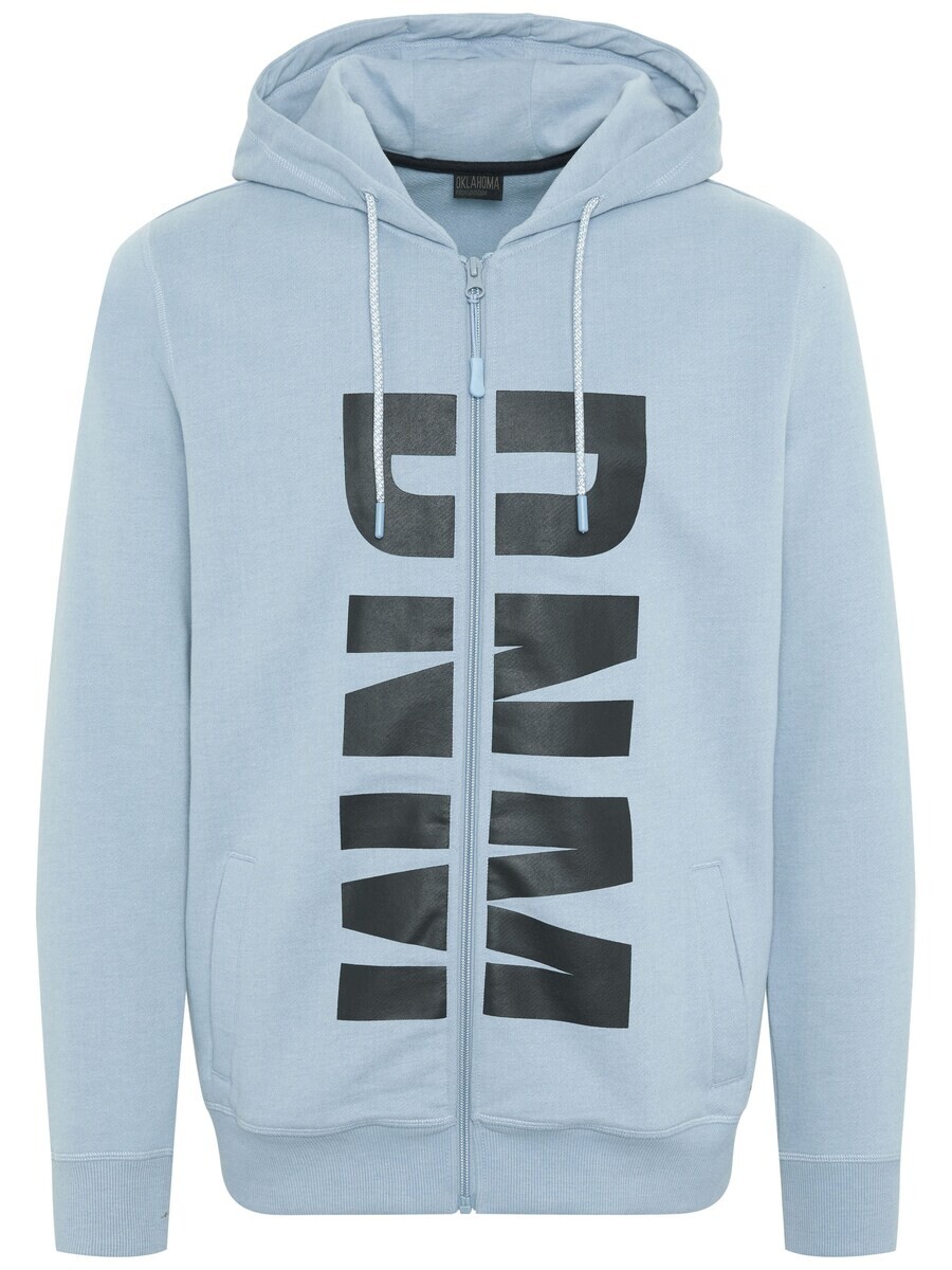 

Толстовка с капюшоном на молнии Oklahoma Jeans Zip-Up Hoodie, цвет opal
