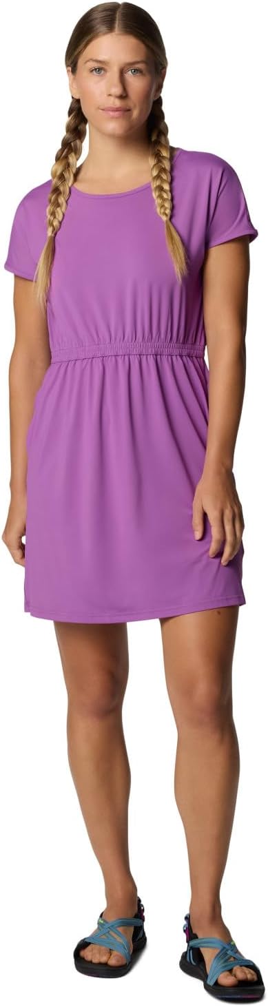 

Columbia Womens Chill River платье с коротким рукавом, Razzle