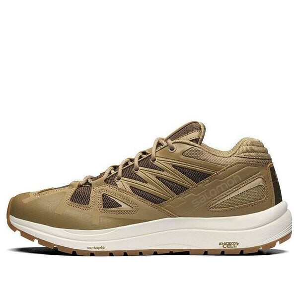 

Кроссовки odyssey 1 advanced trail hiking 'brown' Salomon, коричневый