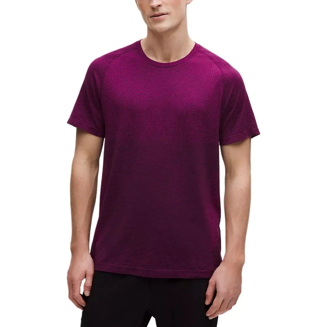 

Мужская футболка Metal Vent Tech Lululemon, jewelled magenta/plum