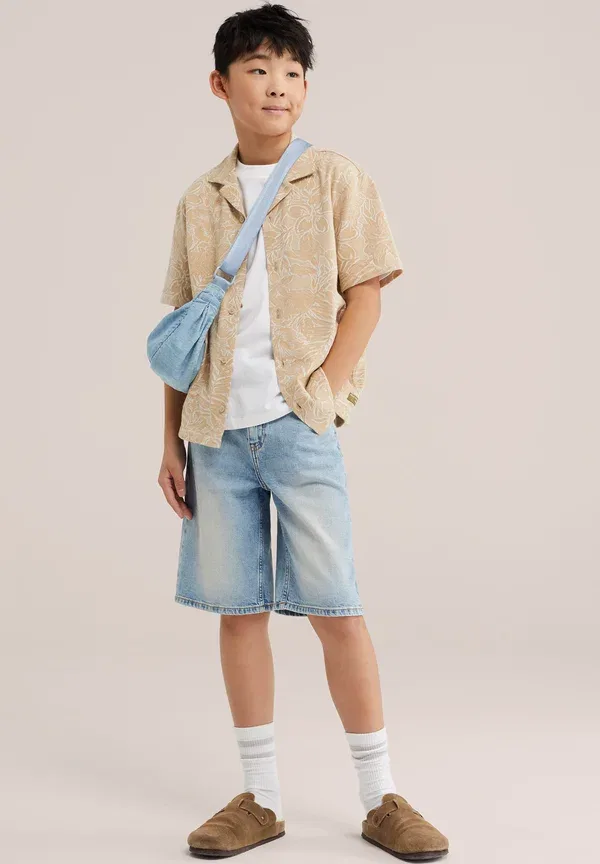 Рубашка We Fashion, бежевый — фото 2