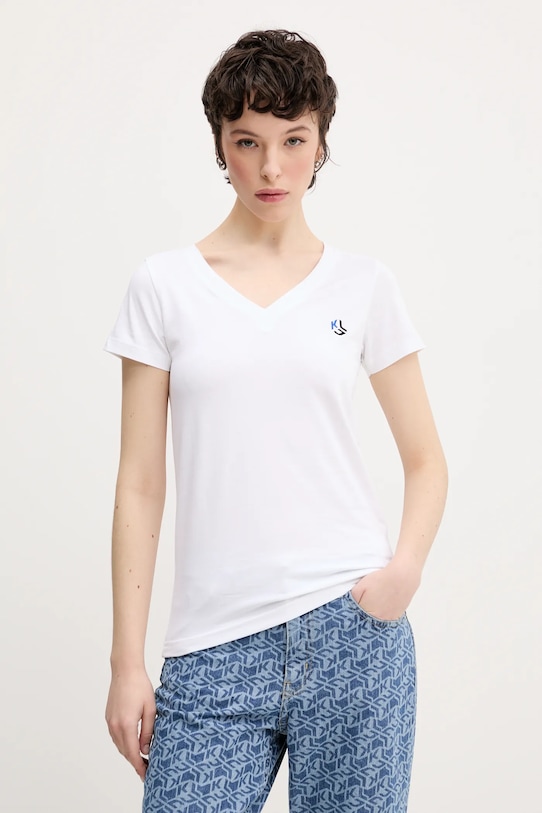 

Футболка Karl Lagerfeld Jeans, белый