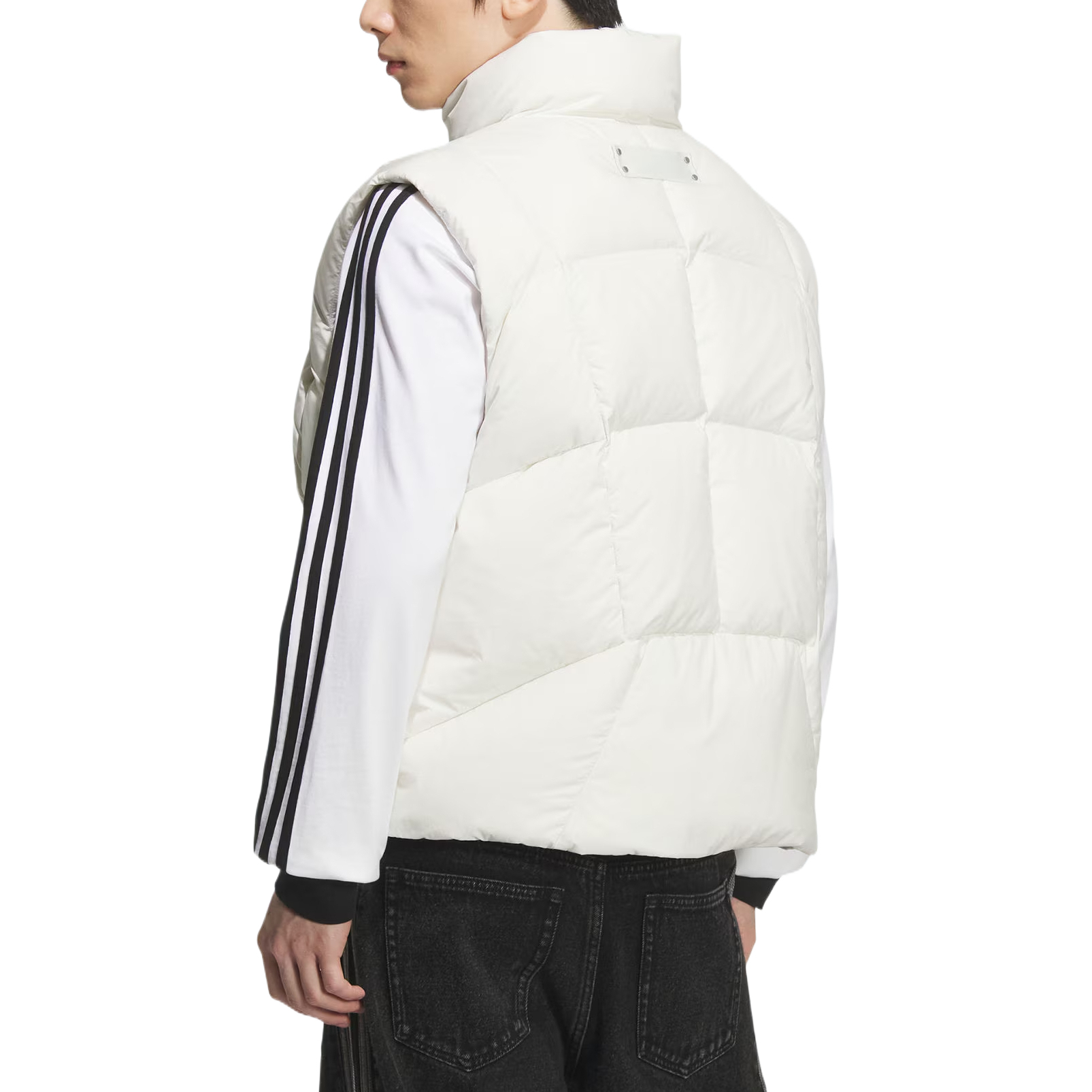 Пуховая жилетка унисекс Adidas Originals, белый — фото 4