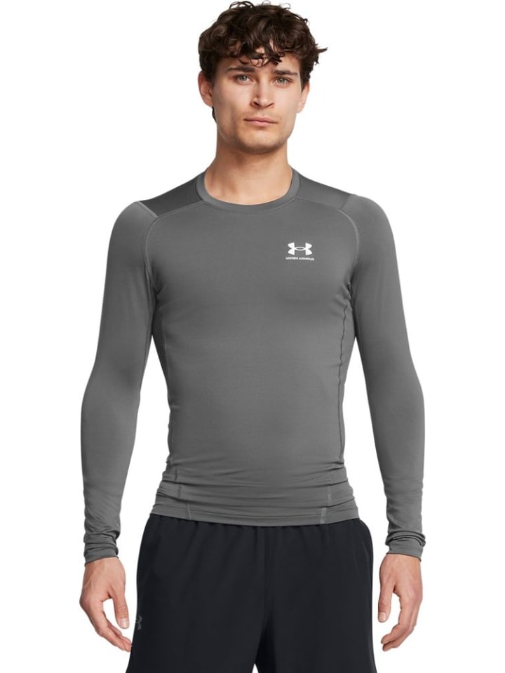 

Футболка Ua Hg Armour Comp Ls Under Armour, серый