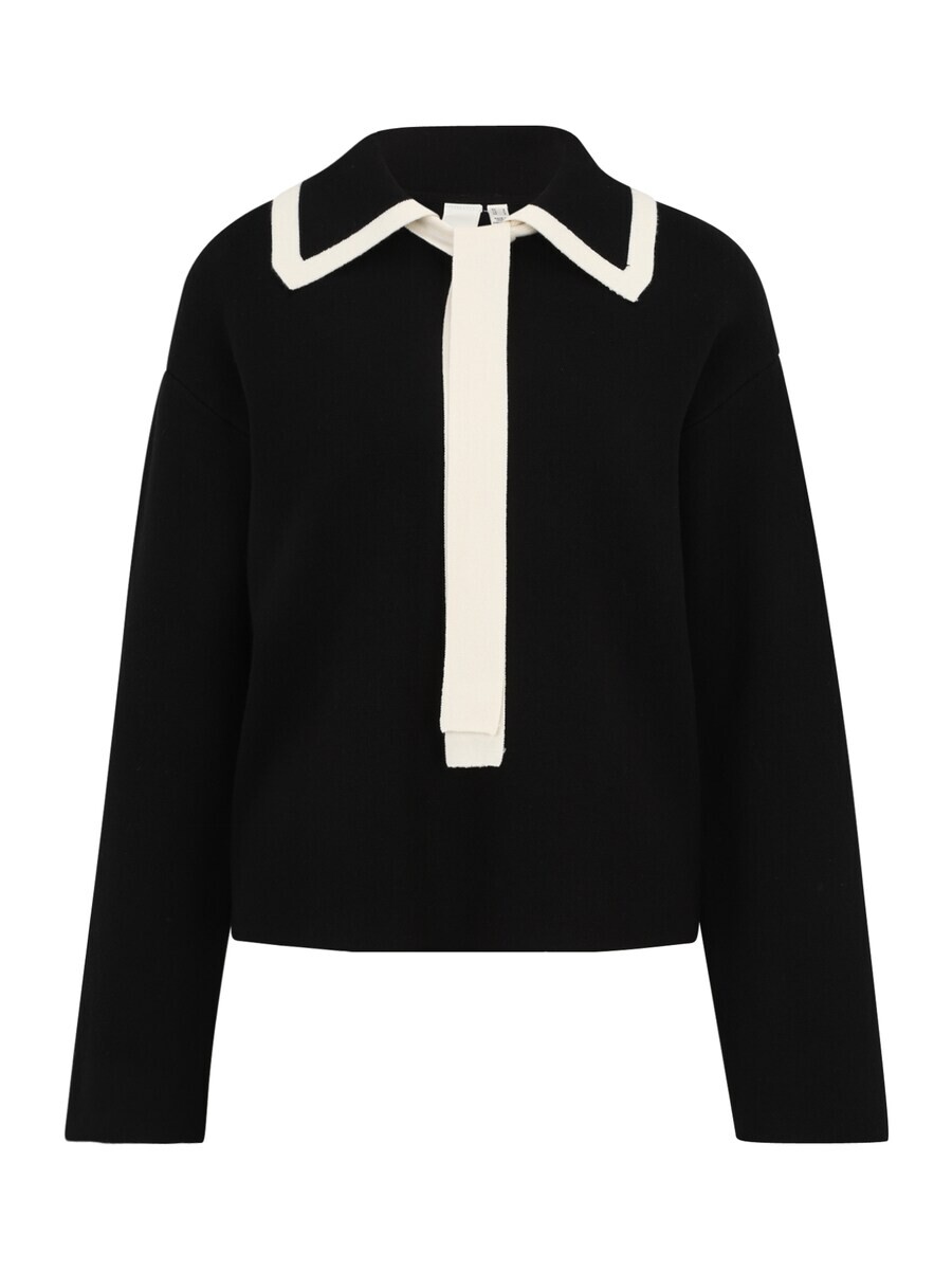 

Тонкий вязаный свитер YAS Tall Sweater YASJOSIE, черный