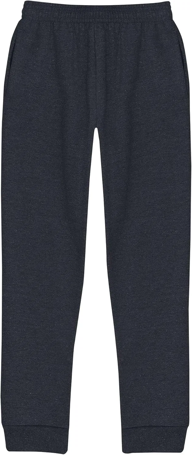 Спортивные брюки Hanes Boys EcoSmart из флиса, средней плотности, с карманами, для мальчиков, Slate Heather