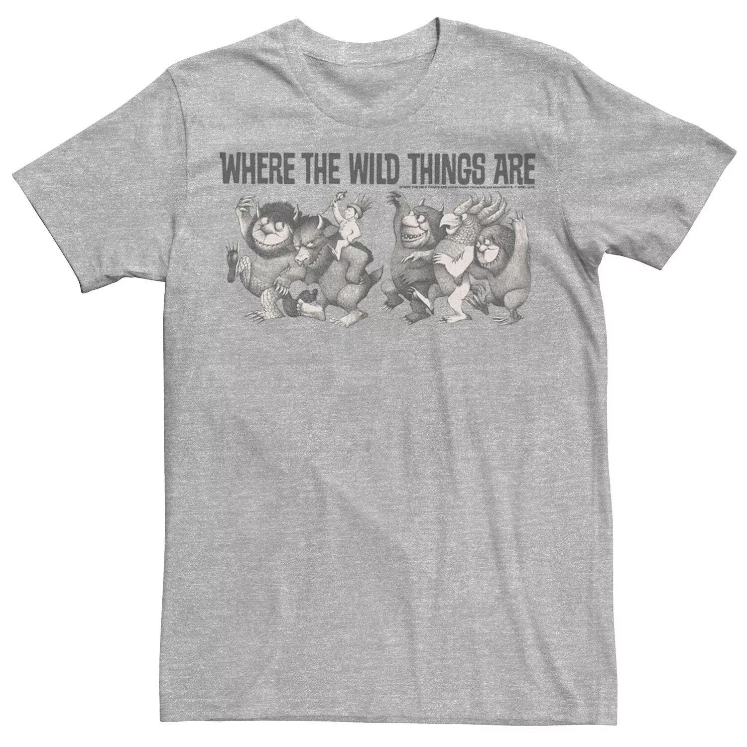 

Мужская футболка Where The Wild Things Are Max Parade Title Licensed Character