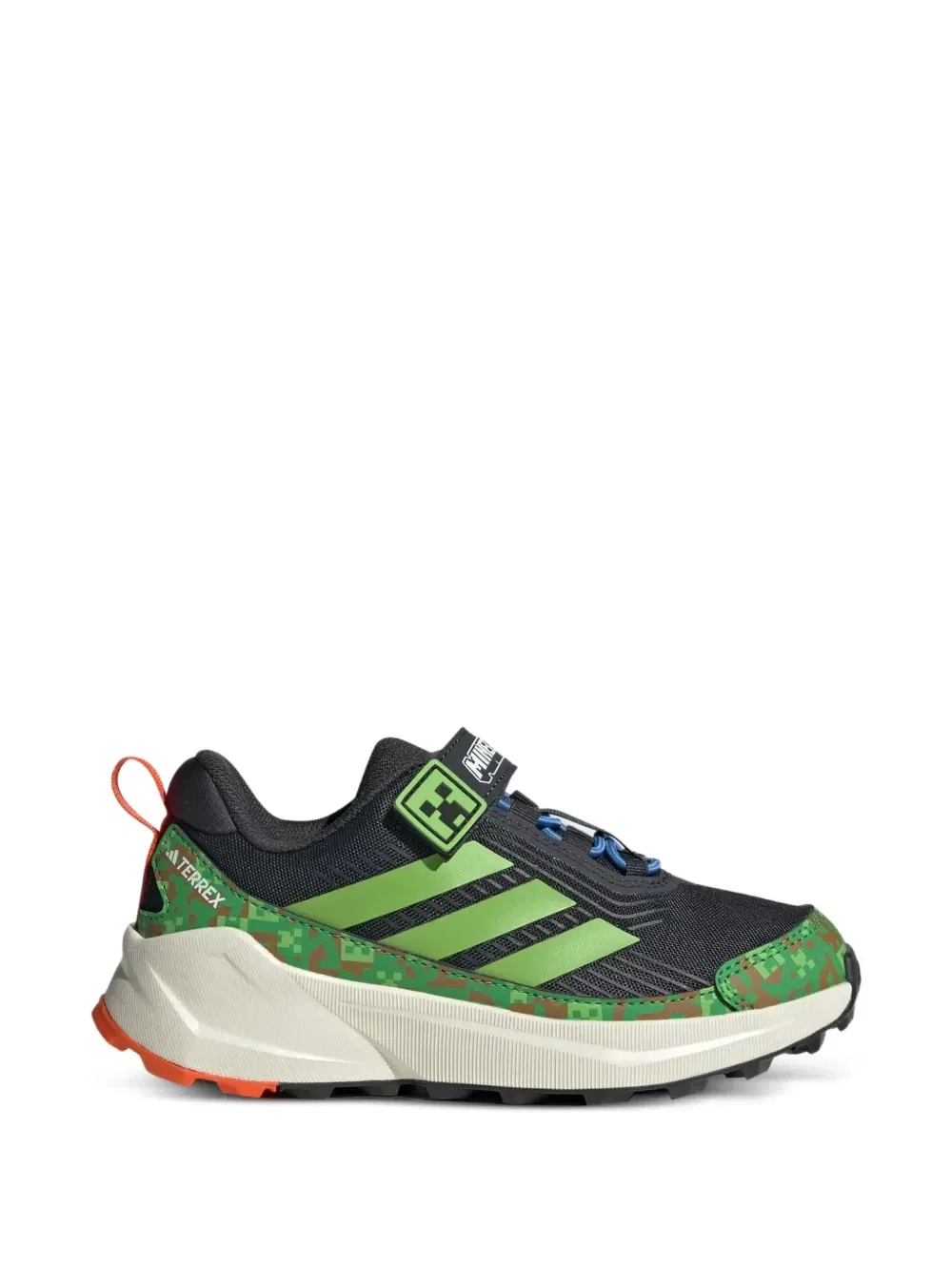 Кроссовки Terrex Trailmaker из коллаборации с Minecraft Adidas Kids, черный — фото 2
