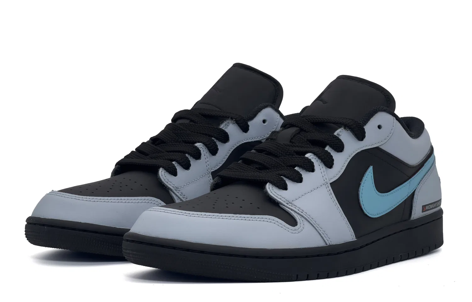 Кроссовки баскетбольные Air Jordan 1 Low Slate Gray — фото 4