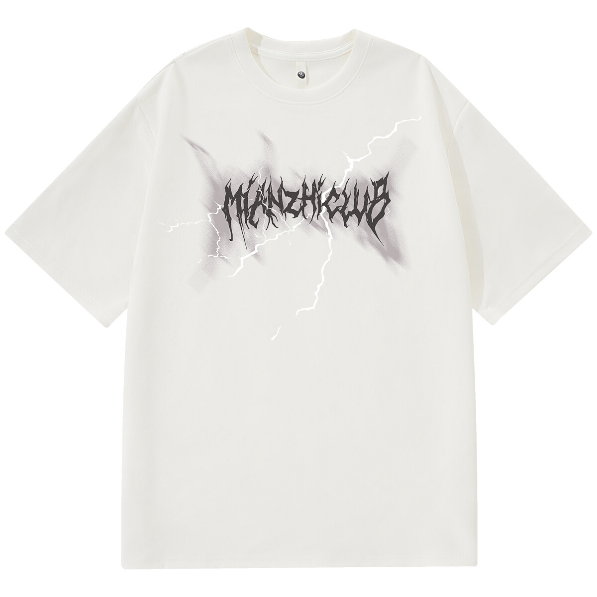 

Mianzhi Хлопковая футболка унисекс, Чудо-белое