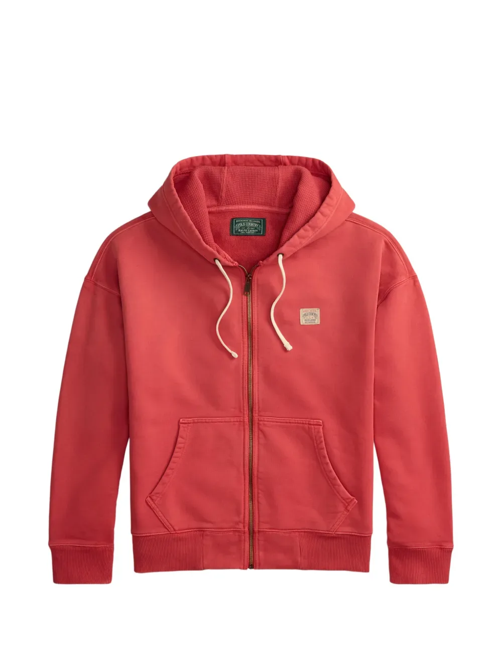 

Худи с нашивкой-логотипом Polo Ralph Lauren, красный