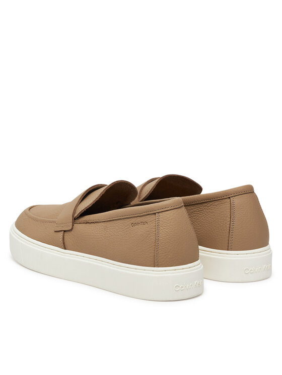 Мокасины Moccasin Lth Unlined HM0HM01813 Calvin Klein, коричневый — фото 3