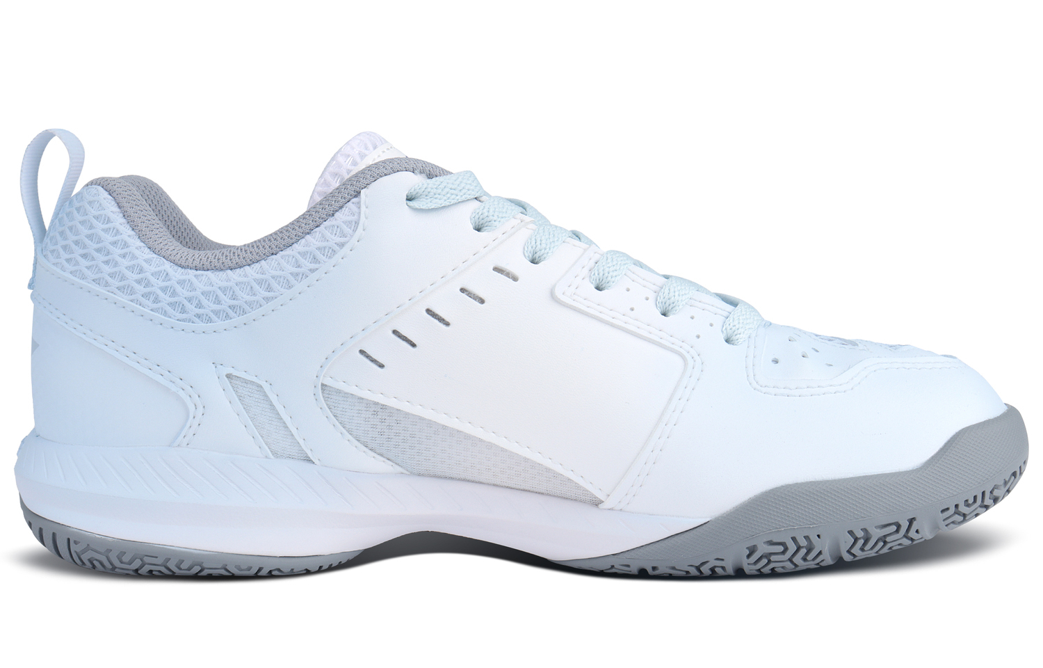 LINING Кроссовки для бадминтона унисекс low top с амортизацией feather cushioning, устойчивые к истиранию и дышащие, белые — фото 3