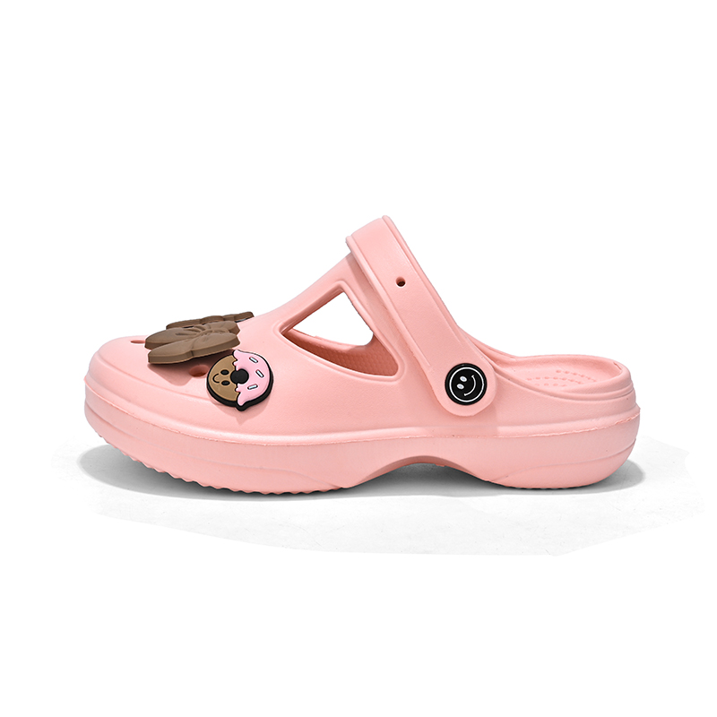 

Сандалии Lightweight, Breathable, Slip Resistant, Anti Kick Mary Jane Clogs Kids' CAMKIDS, розовый