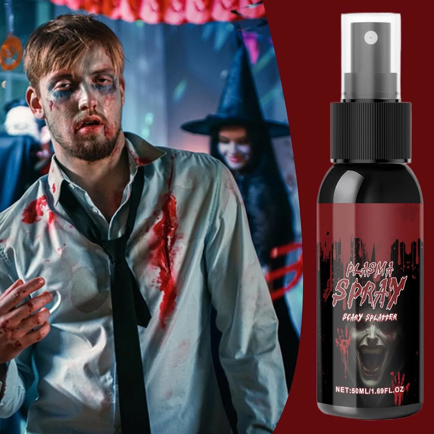 Боди-арт краска Vampire Blood 50 мл красный — фото 3