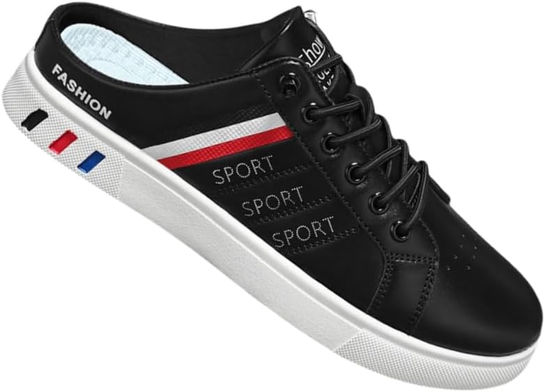 

Мужские повседневные модные тапочки Clolinde больших размеров, белые в полоску, летние, без каблука, модель FJ0313