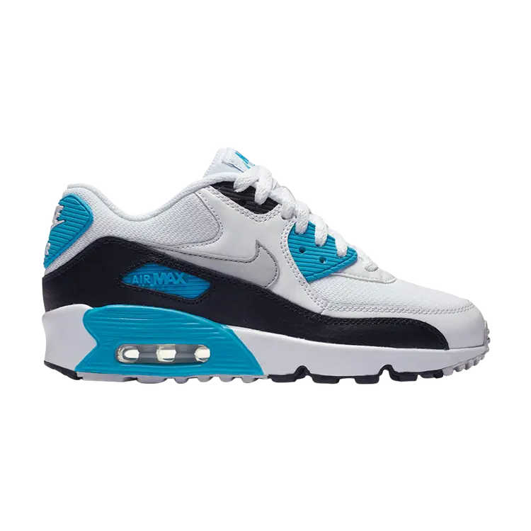 

Кроссовки Nike Air Max 90 Mesh GS 'Blue Lagoon', синий