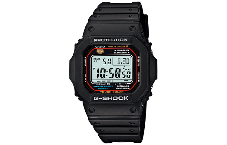 

CASIO Мужские черные часы 46,7 мм GW-M5610-1