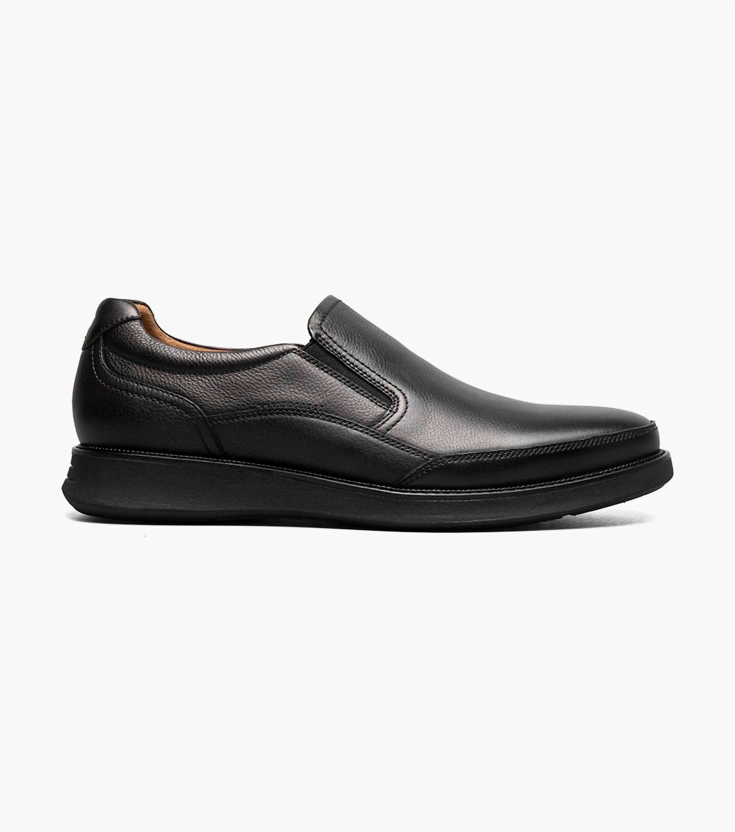 Florsheim Мужские слипоны Launch Moc Toe черного цвета — фото 2