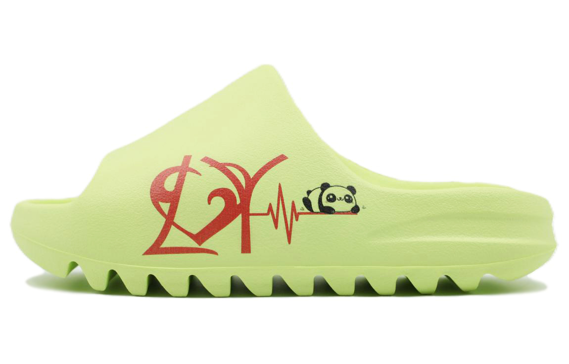 

Шлепанцы Yeezy Slide унисекс зеленый Adidas Originals