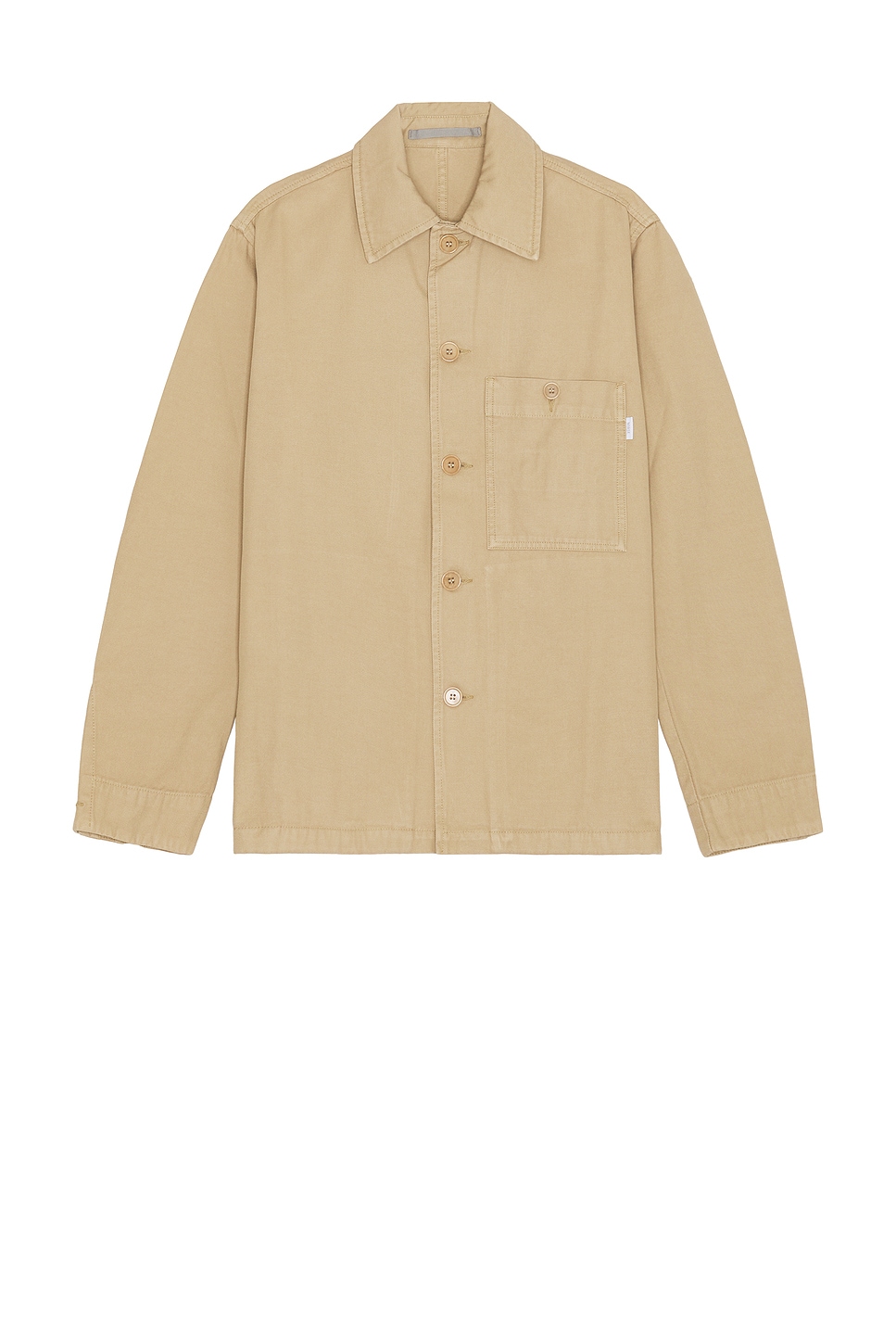 

Стандартная верхняя рубашка из твила Norse Projects, цвет Utility Khaki