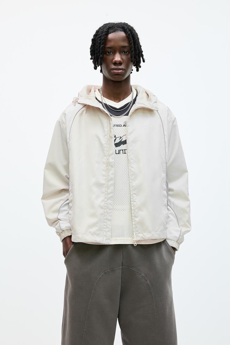 

Плащ со вставками Stwd Pull And Bear, белый