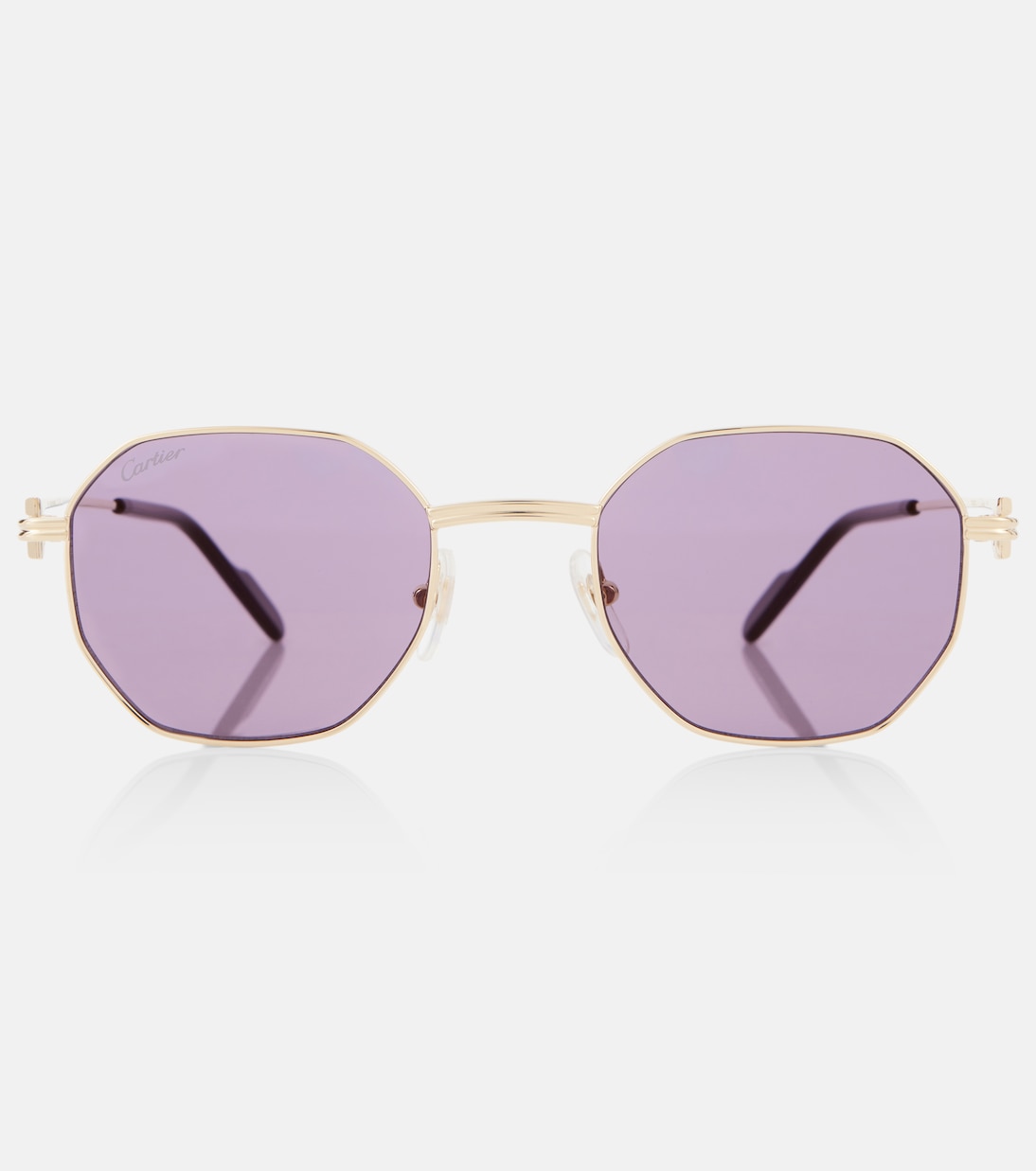 

Солнцезащитные очки Première круглой формы Cartier Eyewear Collection