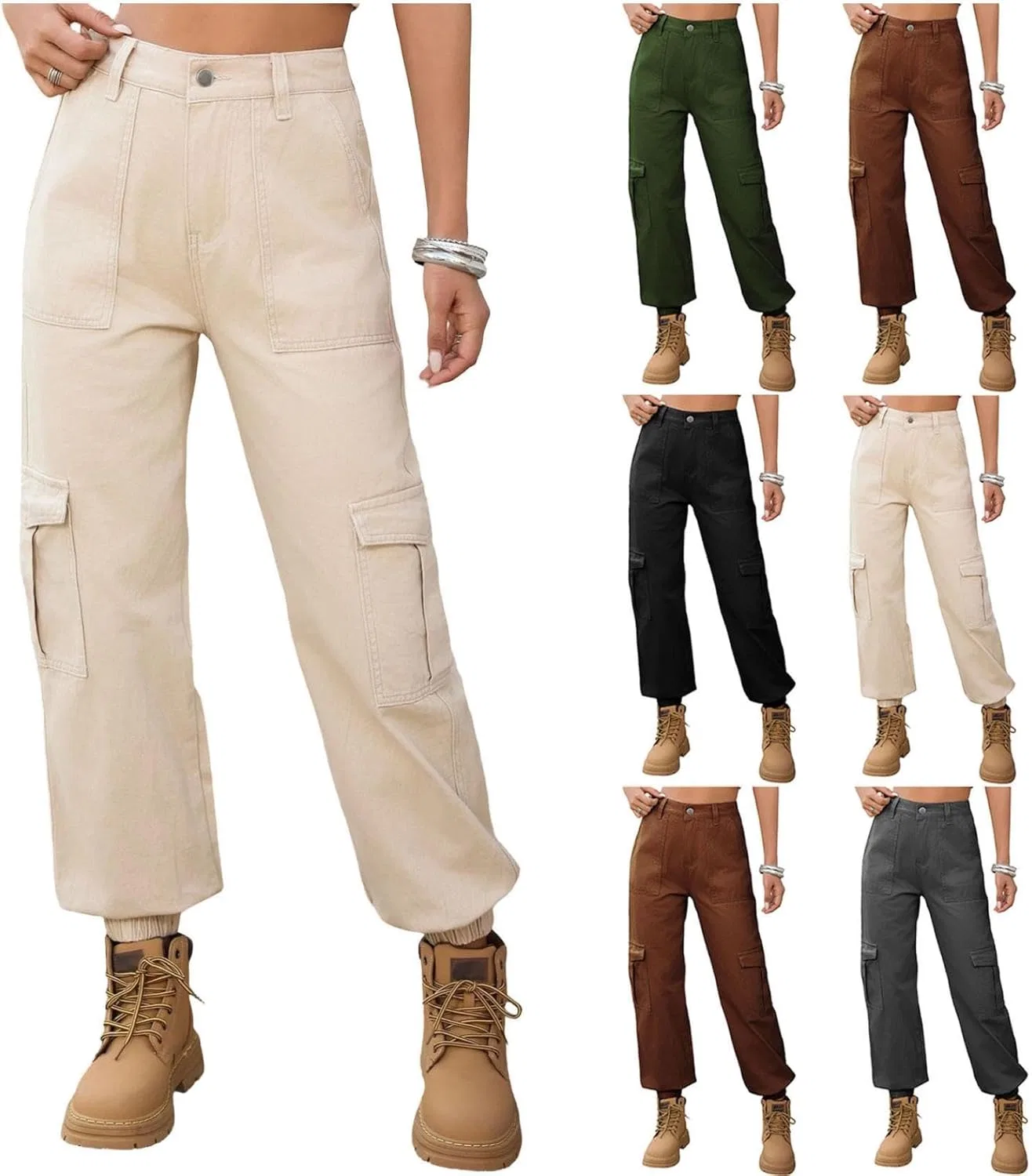 Джинсы, повседневные, Army Green