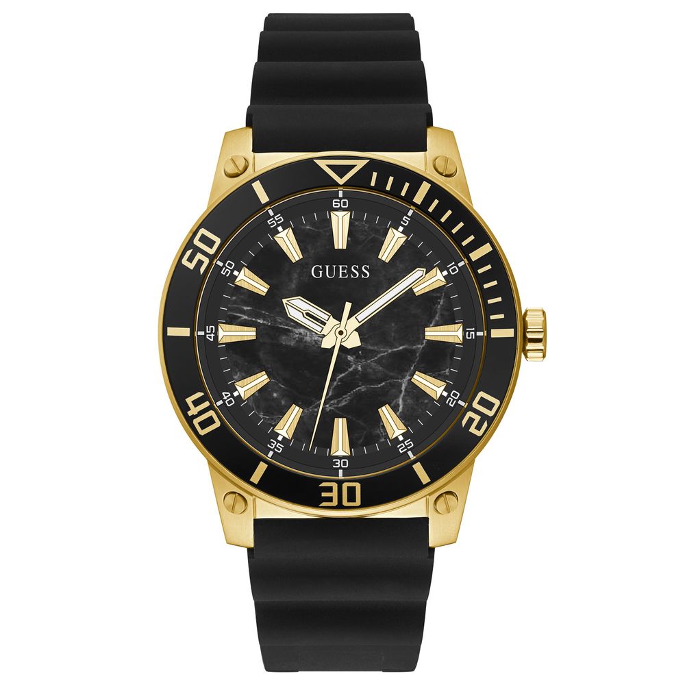 

Черные мужские часы GUESS