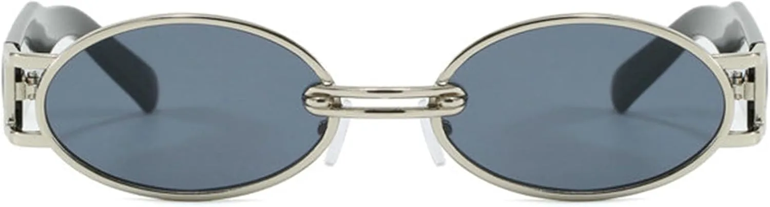 

Солнцезащитные очки Willochra в стиле ретро-панк для женщин и мужчин, маленькие, в стиле 90-х, модные, с золотой оправой, круглые, милые дизайнерские, C5