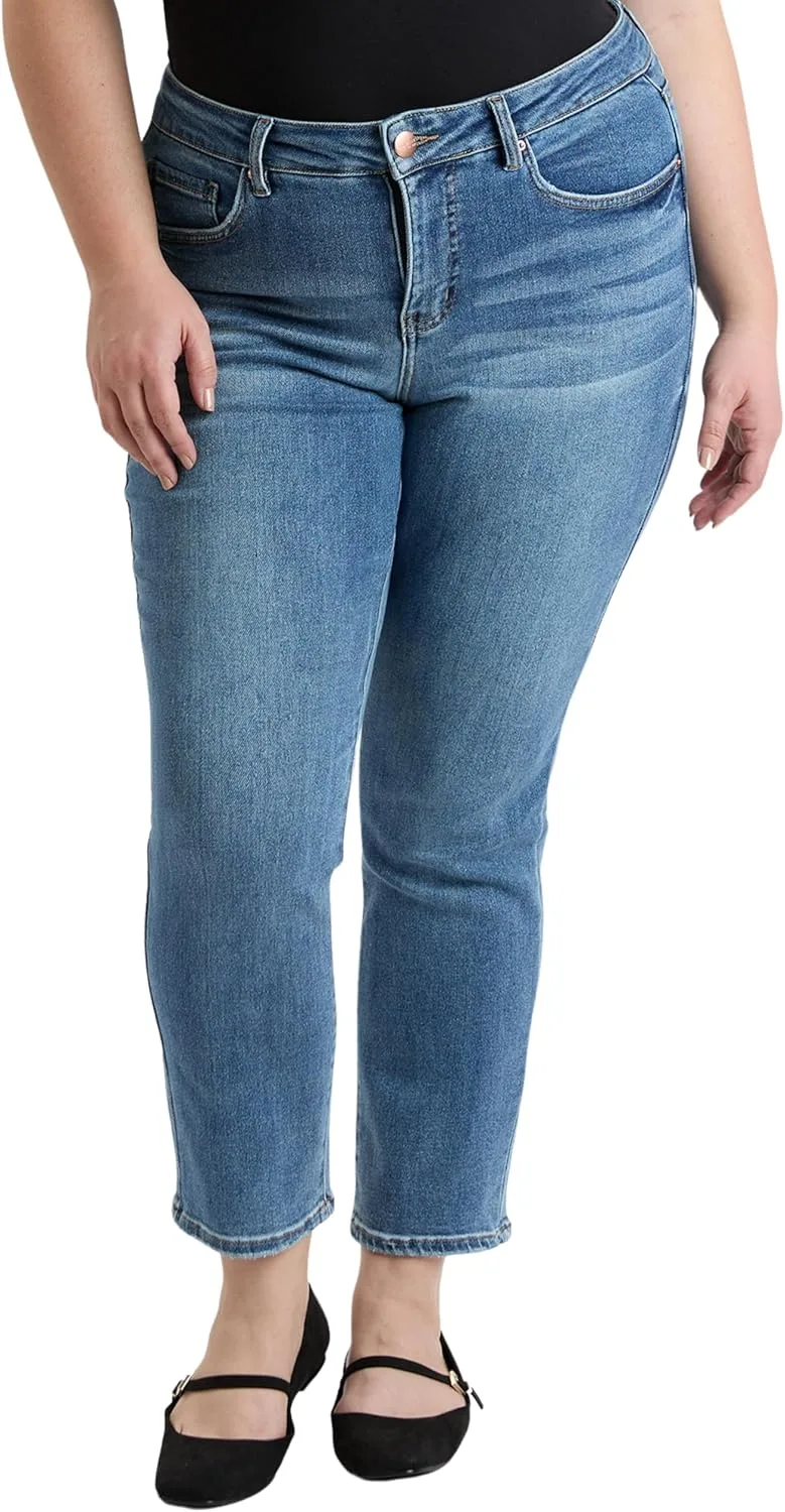 

Royalty for Me Women's Luxe Premium Stretch Slim Straight Jeans