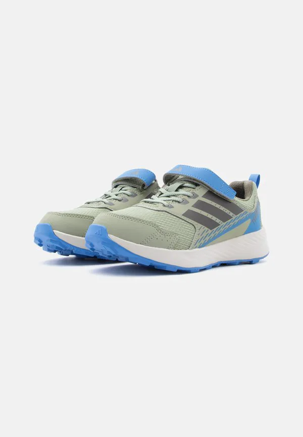Походные ботинки tracefinder унисекс Adidas Terrex, Tent Green/Shadow Olive/Ray Blue — фото 2