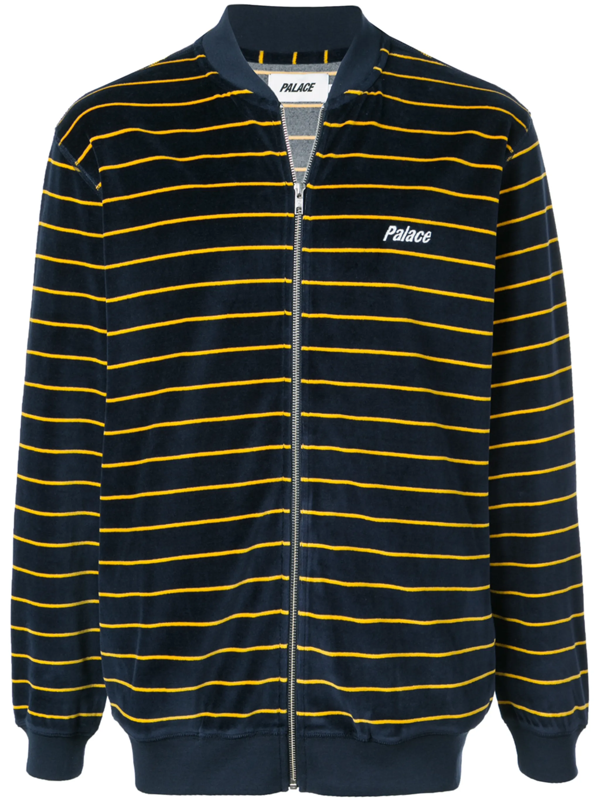 

Бархатная толстовка на молнии Palace, синий