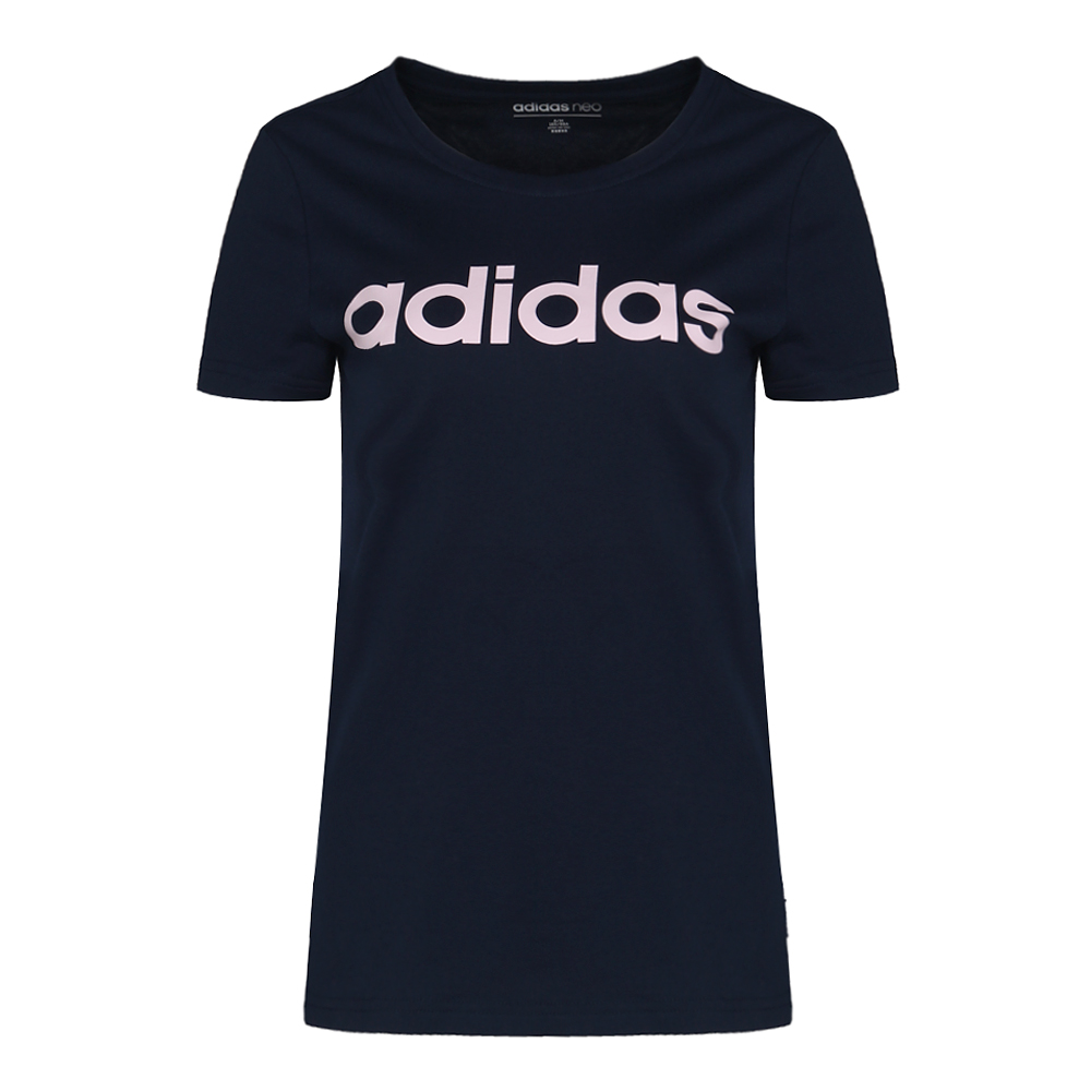 

Adidas Neo Женская синяя футболка, Синий, Adidas Neo Женская синяя футболка