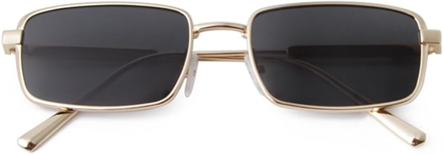 

Модные солнцезащитные очки в металлической оправе синего цвета для мужчин и женщин, винтажные узкие очки для вождения, солнцезащитные очки для мужчин с защитой от УФ-излучения SZVVBKK, 1