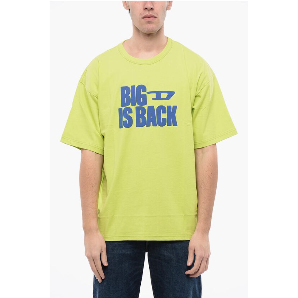 

Футболка RED TAG с круглым вырезом T-BOXT-BACK с тисненым принтом Diesel, Green