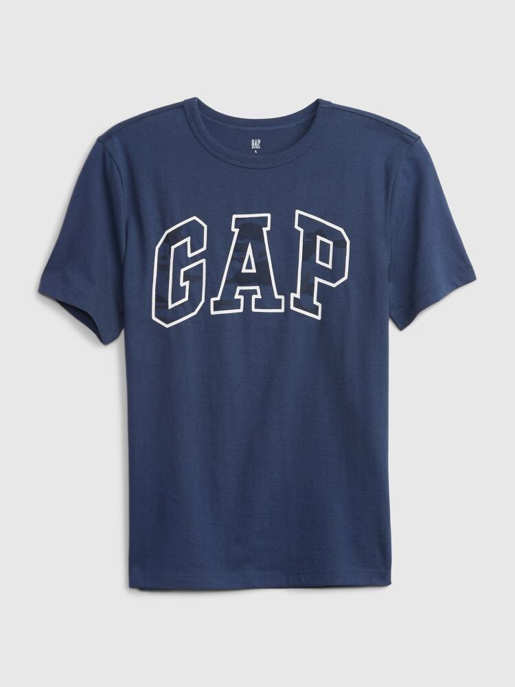

Детская футболка с логотипом Gap, синий