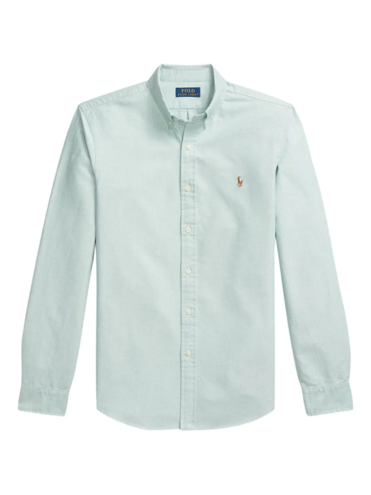 

Рубашка Polo Ralph Lauren Oxford с длинными рукавами, зеленый