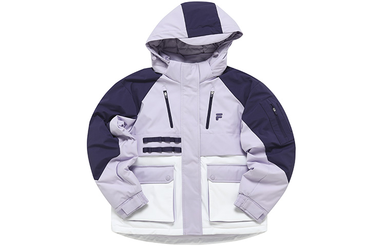 

FILA FUSION Женская пуховая куртка светло-лавандового цвета, Light Lavender
