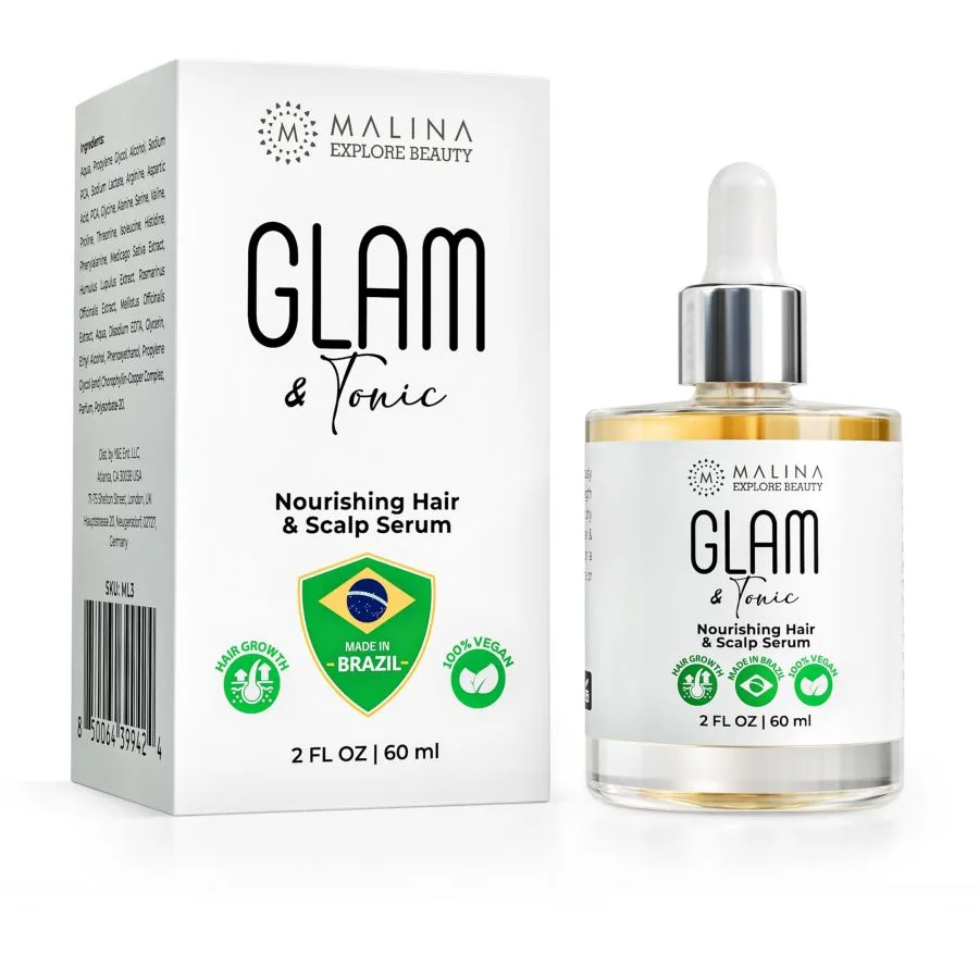 Malina Питательная сыворотка для волос и кожи головы (Glam & Tonic)