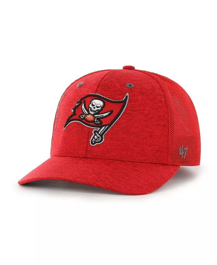 

Мужская красная гибкая кепка Tampa Bay Buccaneers Pixelation Trophy '47 Brand