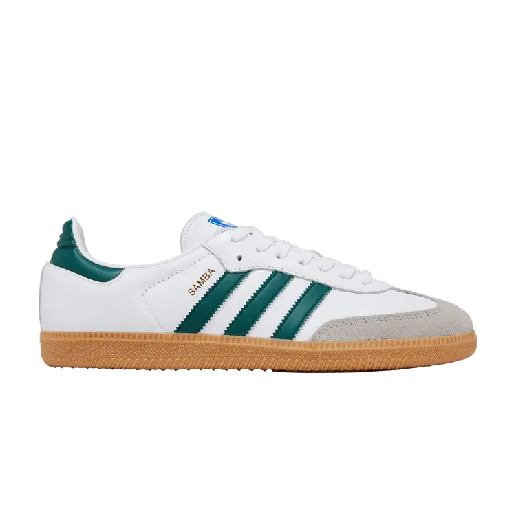 

Кроссовки adidas Samba OG 'White Collegiate Green Gum', белый